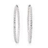 Image 1 : 14KT White Gold 1.03ctw Diamond Earrings