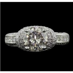 18KT White Gold 2.54ctw Diamond Ring