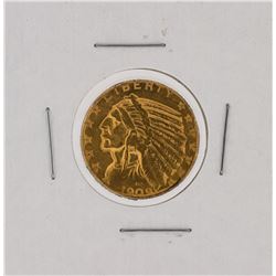 1909-D $5 Indian Head Half Eagle Coin