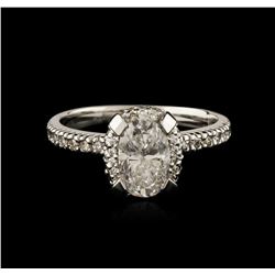 18KT White Gold 1.29ctw Diamond Ring