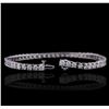 Image 3 : 14KT White Gold 7.52ctw Diamond Bracelet