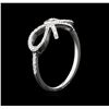 Image 3 : 0.22ctw Diamond Ring - 14KT White Gold
