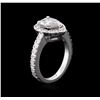 Image 3 : 1.51ctw Diamond Ring - 14KT White Gold