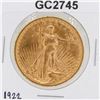 Image 1 : 1922 $20 Double Eagle St. Gaudens Gold Coin