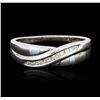 Image 1 : 14KT White Gold 0.25ctw Diamond Ring