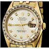 Image 2 : Rolex 18KT Yellow Gold Diamond DateJust Men's Watch