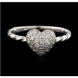 14KT White Gold 0.30ctw Diamond Ring