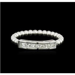 14KT White Gold 0.31ctw Diamond Ring