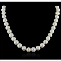 14KT Yellow Gold Pearl Necklace