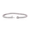 Image 3 : 14KT White Gold 4.05ctw Diamond Tennis Bracelet