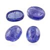 Image 1 : 24.56ctw. Oval Cabochon Cut Tanzanite Parcel