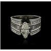 Image 1 : 14KT White Gold 2.28ctw Diamond Ring