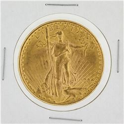 1924 $20 AU St. Gaudens Double Eagle Coin