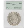 Image 1 : 1884-O PCGS MS64 Morgan Silver Dollar