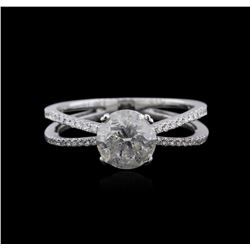 18KT White Gold 1.69ctw Diamond Ring