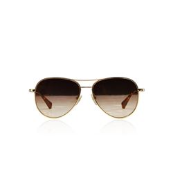 Louis Vuitton Gold Conspiration Pilot Sunglasses