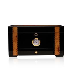 African Blackwood Deluxe Cigar Humidor