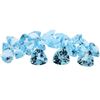 Image 1 : 83.24cts Trillion Cut Natural Blue Topaz Parcel