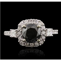 14KT White Gold 1.46ctw Diamond Ring