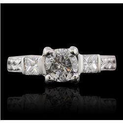 Platinum 1.33ctw Diamond Ring