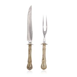 Towle Sterling Silver Fork and Knife Carving Set