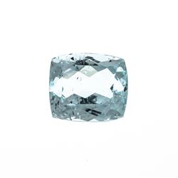 11.54ct. Natural Cushion Cut Aquamarine