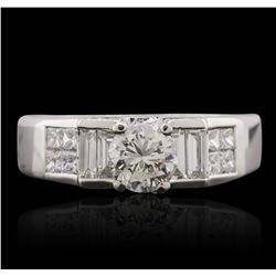 18KT White Gold 2.61ctw Diamond Ring