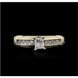 14KT Yellow Gold 0.50ctw Diamond Ring