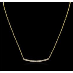 14KT Yellow Gold 0.84ctw Diamond Necklace