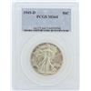 Image 1 : 1945-D PCGS MS64 Liberty Walking Half Dollar