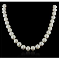 14KT White Gold Pearl Necklace