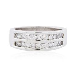 14KT White Gold 1.03ctw Diamond Ring