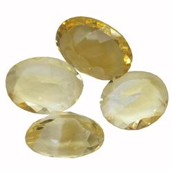 29.38ctw Oval Mixed Citrine Quartz Parcel