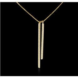 14KT Yellow Gold 1.98ctw Diamond Necklace