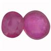 Image 1 : 17.13ctw Oval Mixed Ruby Parcel