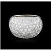 Image 1 : 14KT White Gold 2.88ctw Diamond Ring