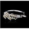 Image 8 : 14KT White Gold 13.56ct Diamond Bangle Bracelet