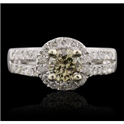 14KT White Gold 1.50ctw Diamond Ring