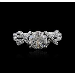 14KT White Gold 1.86ctw Diamond Ring