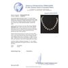 Image 3 : Tahitian Cultured Pearl Necklace with 14KT White Gold Diamond Clasp