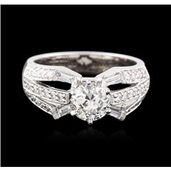 18KT White Gold 1.45ctw Diamond Ring