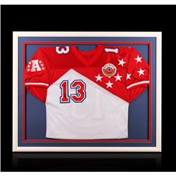 Dan Marino Framed Autographed All-star Jersey