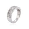 Image 3 : 14KT White Gold 0.91ctw Diamond Ring