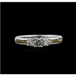 14KT White Gold 0.74ctw Diamond Ring