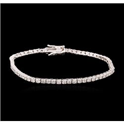 14KT White Gold 2.24ctw Diamond Tennis Bracelet