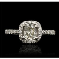 14KT White Gold 2.47ctw Diamond Ring