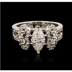 18KT White Gold 1.83ctw Diamond Ring