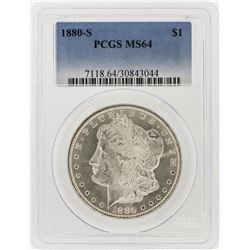 1880-S PCGS MS64 Morgan Silver Dollar