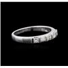 Image 2 : 18KT White Gold 0.40ctw Diamond Ring