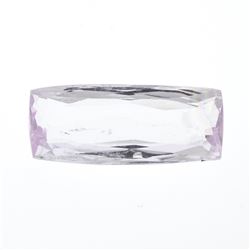 25.47ctw. Natural Rectangular Cut Kunzite